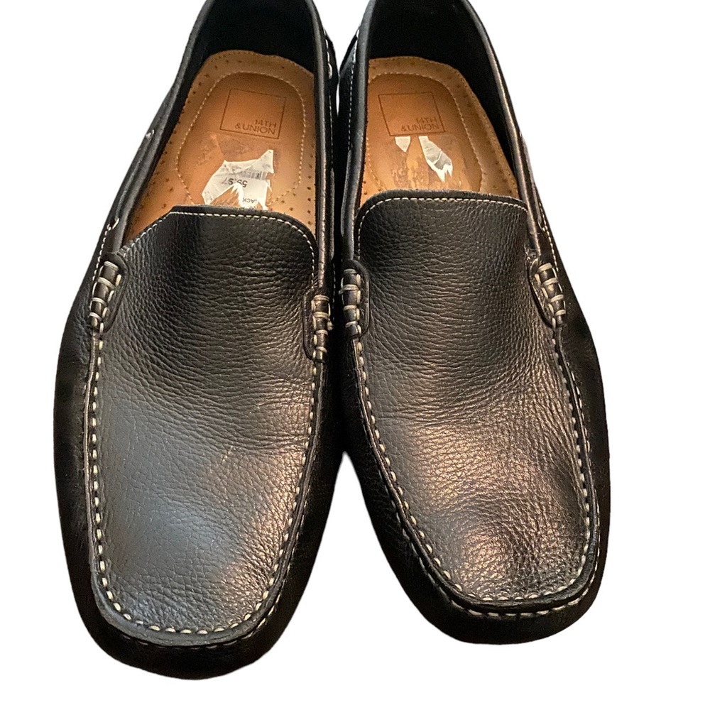 Mens Black 14th & Union Loafer Sz 12